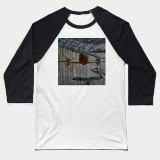 Watercolor Sketch - planes at Duxford Imperial War Museum Baseball T-Shirt